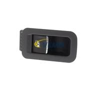 Window lift switch Passenger Side chrome/black V10-73-0439 VEMO for VW GOLF VII