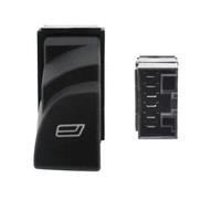 Window lift switch Right Front black 26026 MEAT & DORIA for FIAT DUCATO Van