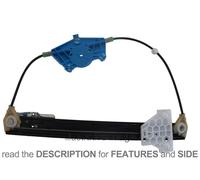 Window Lifter Audi A4 01/'01-10/'04 Mechanism Rear 5 Doors Right Side
