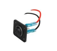 Window Lifter Button 12V 1-4 Gang Universal Toggle Switch Marine Rocker Switch Panel USB Car Boat Marine RV Truck Blue LED Styling Accessories(6 buttons)