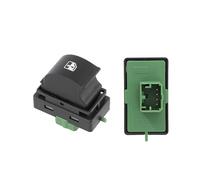 Window Lifter Button For Ducato Jumper For Peugeot Boxer 735532906 735421717 Electric Power Window Switch Glass Button 6554.XV(735532906 Green Base)