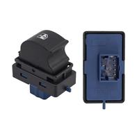 Window Lifter Button For Fiat Ducato For Citroen Jumper For Peugeot Boxer Electric Power Window Switch Glass Button 6554.XV 735532906(735421717 Blue Base)