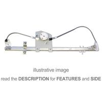 Window Lifter Citroen Jumper 07/'06- Mechanism Front 3 Doors Left Side