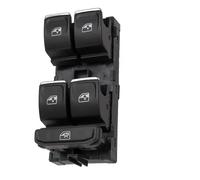 Window Lifter Control Switch For Golf For MK7 For Passat For B8 For Seat For Leon 5G0959857C 5G0959857D Window Lifter Switch 5GG959857(Chrome-5G0959857C)
