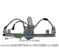 Window Lifter Fiat 500 07/'07- Front Electric 3 Doors Left Side