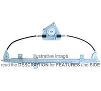 Window Lifter Fiat Idea 10/'03-08/'07 Mechanism Front 5 Doors Left Side