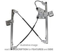 Window Lifter Ford Focus 09/'01-10/'04 Mechanism Front 5 Doors Left Side