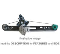 Window Lifter Ford Focus 10/'98-08/'01 Mechanism Rear 5 Doors Right Side
