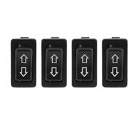 Window Lifter Power Window Switch Car Universal Glass Lift Drive Switches with Green Lamp for DC12V 24V Car Window Switch Lifter Window Switch