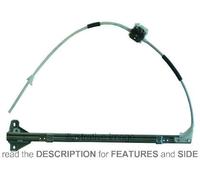 Window Lifter Renault Master 03/'98-11/'03 Front Manual 3 Doors Right Side