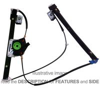 Window Lifter Seat Cordoba 05/'93-09/'99 Mechanism Front 3 Doors Left Side
