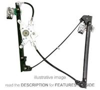Window Lifter Seat Ibiza 08/'96-09/'99 Mechanism Front 5 Doors Right Side