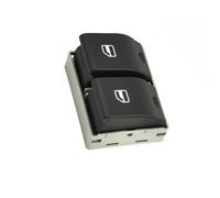 Window Lifter Switch Car Electric Power Window Control Switch Auto Accessories 6Q0959858 6Q0959858A For Seat Ibiza For Cordoba 2002-2009(Brown bottom)