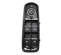 Window Lifter Switch For Porsche Panamera 2011-2015 Macan 2015 Car Styling Front Door Driver Side Electric Master Power Window Switch 7PP959858MDML 7PP959858AEDML(With Window)
