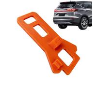 Window Limiter - Anti Slide Safety Clamp, Fixed Gap Ventilation Stopper, Adjustable Vertical Slider Lock, Regulates Glass Opening Width, Automotive Security Gear, Small Universal Fit Black