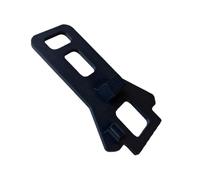 Window Limiter - Anti Slide Safety Clamp, Fixed Gap Ventilation Stopper, Adjustable Vertical Slider Lock, Regulates Glass Opening Width, Automotive Security Gear, Small Universal Fit Black