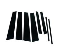 Window Locking Gasket For BMW For X5 E70 2007-2013 8pcs Gloss Black Pillar Post Window Trim Covers