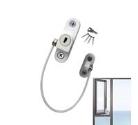 Window Locks Child Proof | Child Window Restrictor,Casement Window Lock, Children Security Protection, Baby Safety Lockers for Preventing Children Falling (Ordinary Model: White)