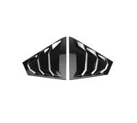 Window Louver Compatible For Nissan Altima 2019 to 2023 Quarter Side Scoop Cover Vent Glossy Black Spoiler Decorative Accessories(Pair Glossy black)
