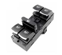 Window Master Switch Button Electric For VW For POLO 2001-2013 Power Window Control Switch Button 18 Pins Chrome Power 6RD959857C 6RD 959 857C