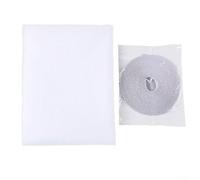 Window Net Protection Mesh, 130 x 150 cm / 150 x 200 cm, DIY Indoor Fly Screen Curtain, Anti-Insect Mesh for Windows, Easy-Cut & Washable, Home & Office Use(White 1.3 * 1.5m)