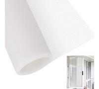Window Netting for Insects - 250cm x 120cm Fly Screen Mesh for Windows & Doors, 1.6mm x 1.6mm Fine Mesh, Durable & Breathable Insect Net, Easy to Cut DIY Mosquito Screen, Keep Flies & Bugs Out, White