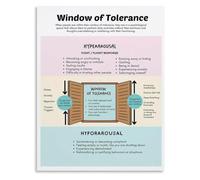 Window of Tolerance Poster for Trauma Informed Care Practices