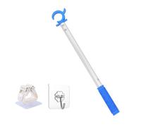 Window Opener Hook Pole,18inch Window Open and Close Pole Portable Blinds Pull Rod for Awning Skylight Tent Camper Van/Bedrooms Living Rooms and Kitchens