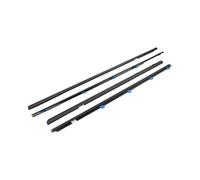 Window Outer Weatherstrip Compatible with Civic 2012 2013 2014 2015 Car Windows Rubber Weatherstrip Waterproof Pressure Sealing Belt Moulding Trim Accessories