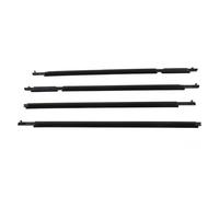 Window Outer Weatherstrip Compatible With Toyota For RAV4 US Version 2006-2012 4Pcs Car Door Window Glass Sealing Strip Waterproof Pressure Sealant Parts