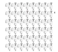 Window Panes Retaining Clips, 48-Piece 9.5 mm Robust Bracket, Retaining Clips for Attaching the Screen, for Home, Home, Dorm, Office, Repair and Assembly