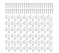 Window Panes Retaining Clips - 48 Replacement Clips for Door Grille in 1 cm | Retaining Clips for Attaching the Insect Screen, for Repair Home, Home, Office, Bedroom, Living Room