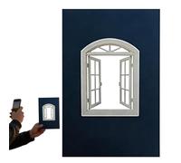 Window Photography Props - Fun Reusable Picture Portable Framing Viewfinder,Landscape Vacation Photo Props,for Landscapes Portraits Mountaintops City Landmarks Party Studio