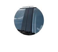 Window Pillar Garnish For Golf Mk5 2003-2009 4Pcs Glossy Black Car Window Door Pillar Posts Trim B C Column Cover Stickers(Glossy Black)