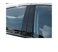 Window Pillar Garnish For Mitsubishi For Outlander 2013 2014 2015 2016 2017 2018 2019 2020 6Pcs Car Door Window Pillar Posts Trim Covers Sticker(Glossy Black)