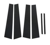 Window Pillar Posts Compatible With Dodge For Charger 2006 2007 2008 2009 2010 6pcs Pillar Post Trim Gloss Black Side Door Window Exterior Sticker Cover