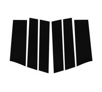 Window Pillar Posts Compatible With Odyssey 2011 2012 2013 2014 2015 2016 2017 6PCS Gloss Black Pillar Posts Window Door Side Trim Cover Decal Car Stickers