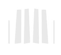Window Pillar Posts Compatible With Toyota For Avalon 2005 2006 2007 2008 2009-2012 6pcs Window Door Column B C Pillar Post Cover Trim Decoration Stickers(Silver)