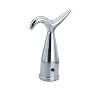 Window Pole Hook for Fanlight Catch 25mm in Satin Chrome by EUROART