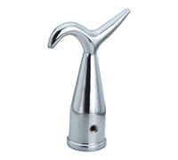 Window Pole Hook for Fanlight Catch in Polish Satin Chrome from EUROART