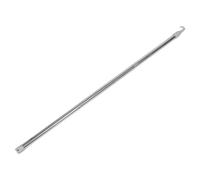 Window Pole Opener Stainless Steel Rod with Hook for High Ceiling | Ladder Free Operation, Easy Installation for Loft Residents and Homeowners, Silver Finish for Attics