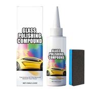 Window Polish Spray - Clear Detailing Aid, Car Wash Cloth, surfaces Wipe Agent, Outdoor Mirror Blend | Interior Exterior Polish Clear for Trucks vane Bikes Vehicles Daily Cleaning Use