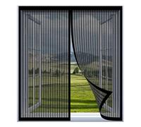 Window Pollen Screen 90 x 110 cm Easy Installation No Drilling Or Screwing Fly Screen Mosquito Magnetic Window for Windows Nets to Keep Bugs Out, Black
