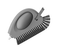 Window Rail Cleaning Brush - 5.91 Inch Window Groove Cleaning Brush with Scraper | Ergonomic Duster Scrubbing Tool, PP Multipurpose for Household and Bathroom