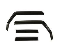 Window Rain Eyebrow Car Side Window Wind Visors Sun Wind Rain Shield Fit For Jeep Wrangler JL 2018-2022/JK 2007-2018(For JL 18-20 4 door)
