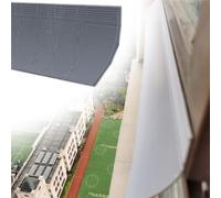 Window Rain Stopper,Self-Adhesive Rain Drip Guard for Exterior Doors & Windows, Weather Stripping Sill Deflector, 9-Piece Set (4.4in Width) - Prevents Water Damage & Leaks
