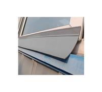 Window Rain Stopper,Waterproof Adhesive Window Flashing Strip - Leak-Stop Deflector for Sash Windows & Eaves (Gray, 11cm/4.3in) - Weatherproof Protection Against Rain
