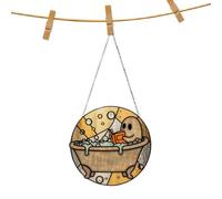 Window Rainbow Maker Acrylic Cute Decorative Ghost Halloween