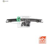 Window regulator Left Rear Electric 180252 FEBI BILSTEIN for BMW 3 Touring 3