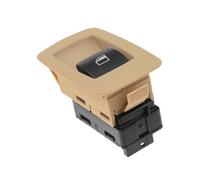Window Regulator 1PC Car Passenger Side Window Control Lifter Switch Button For BMW E60 520I 523I 525I 530I OE:61316951956 61319113931 61316940313(Beige)